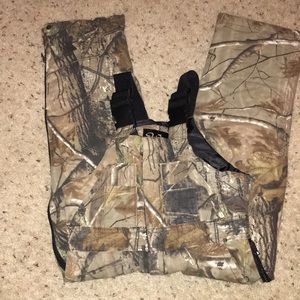 Boys Camo Bib Overalls